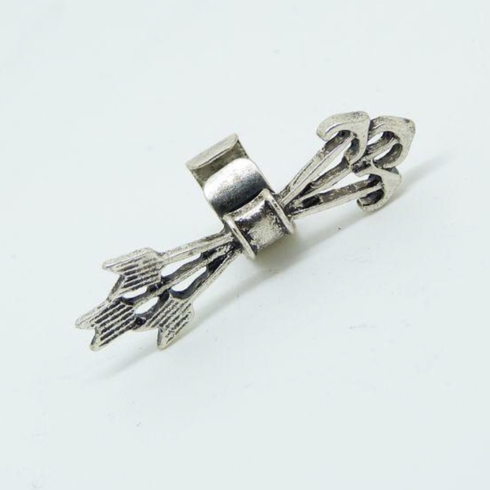 Silver Arrow Ear Cuffs - Picture 3 of 3